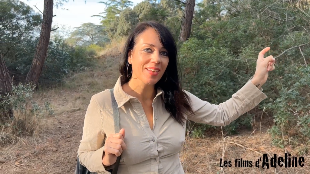Quickie et creampie dans la forêt (525)